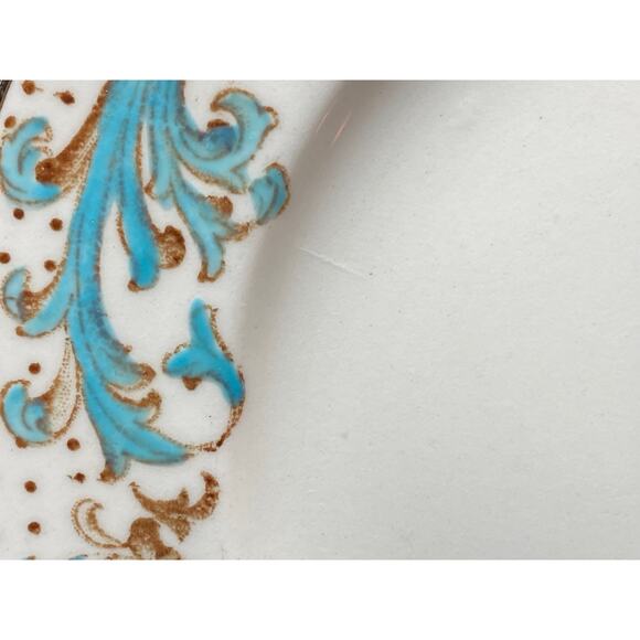 Set of 7 Antique Bread Plates by Meakin, Late 1890s - Brierley Pattern - Picture 5 of 6